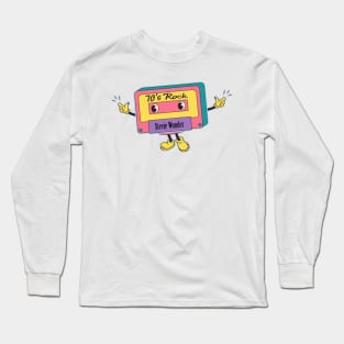 Music cassette man - Wonder Long Sleeve T-Shirt